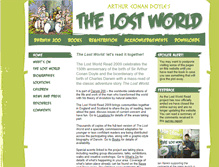 Tablet Screenshot of lostworldread.com